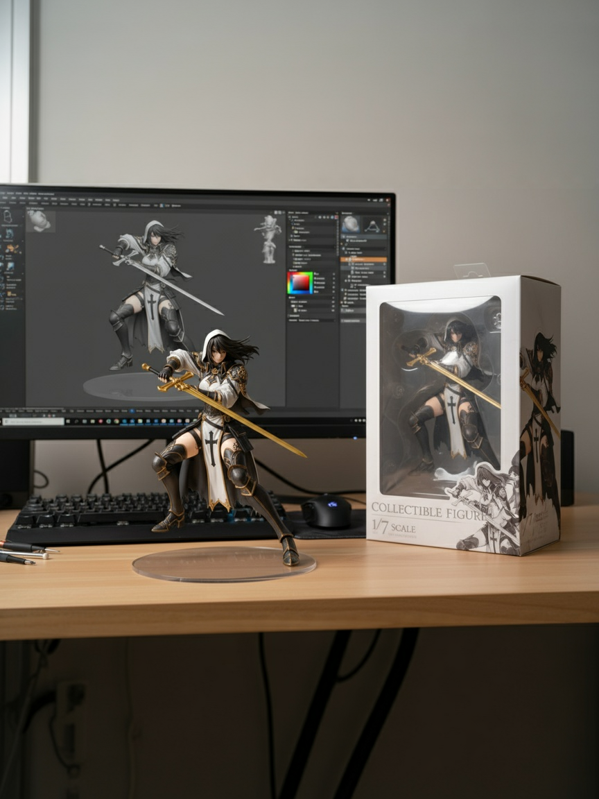 Realistic Material Rendering & Action Figure Detail
