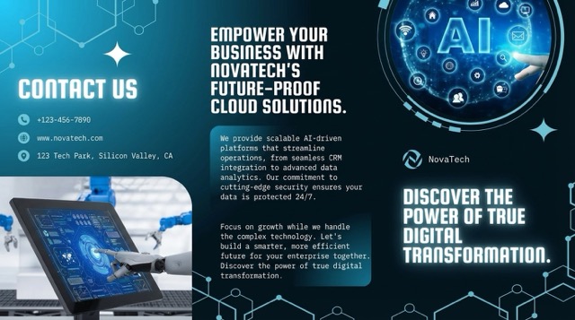 Instant Brochure Design Creation - No Design Skills Required