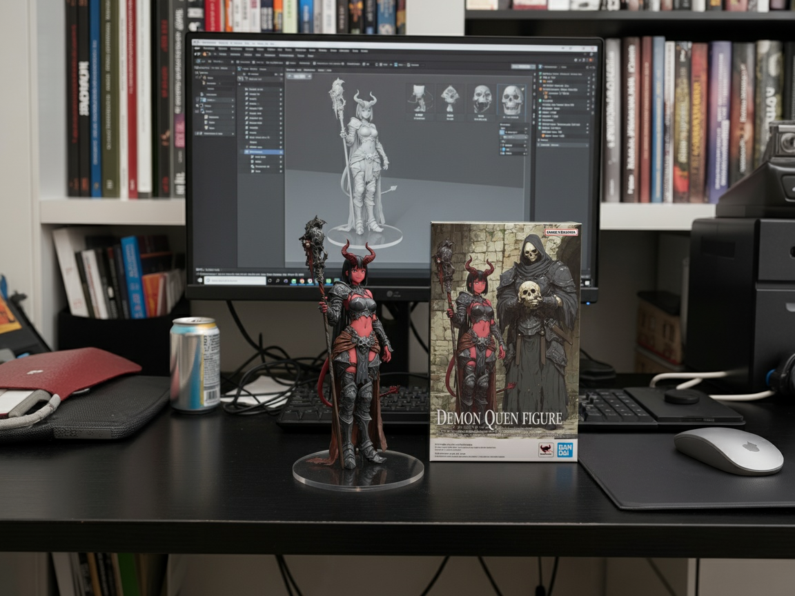Realistic Material Rendering & Miniatur Figure Detail