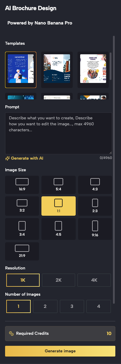 Input Your Brochure Content Text