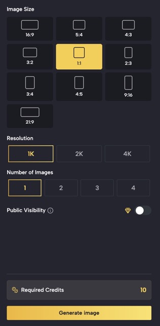 Step 2: Define Aspect Ratio & Resolution