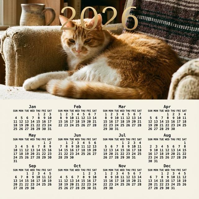 Custom Photo Calendar 2026: Flexible Formats & High-Definition Quality