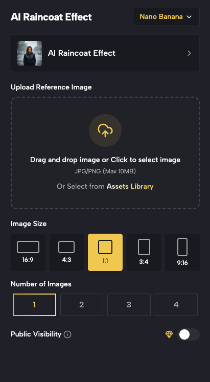 Upload Your Single-Person Photo - Start Your Cinematic Transformation Journey