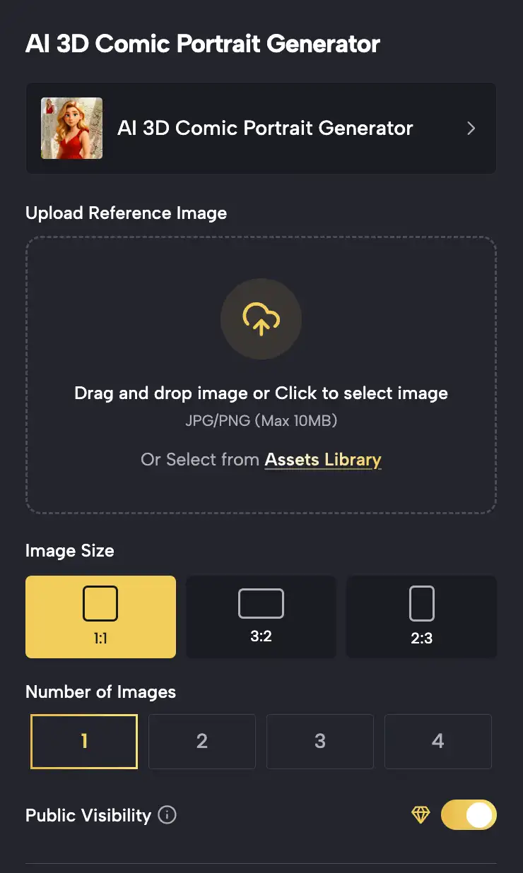 STEP 1 : Upload Photo