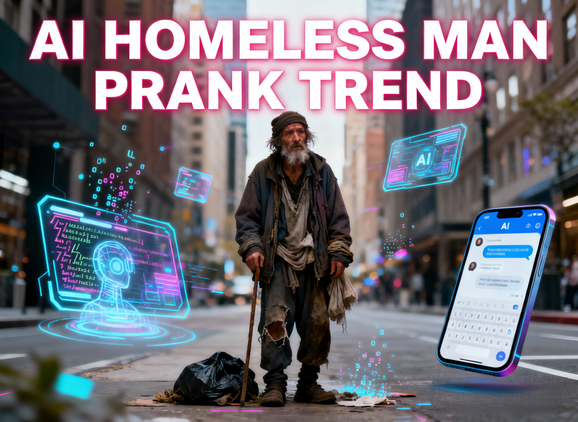 How to Make an AI Homeless Man Prank Photo with BananaImg AI
