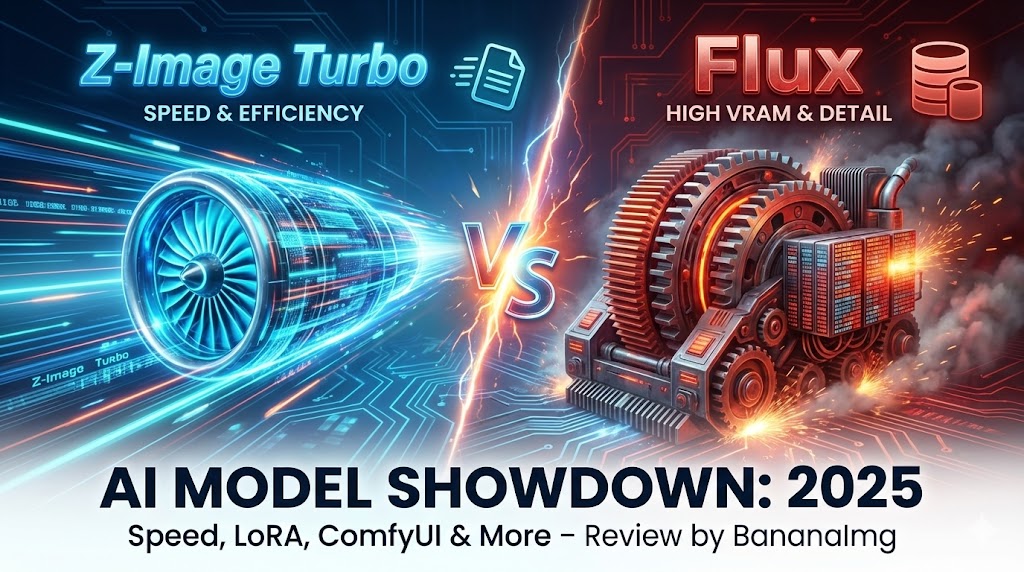 Z-Image Turbo vs. Flux: Speed, LoRA Support, and ComfyUI Workflow